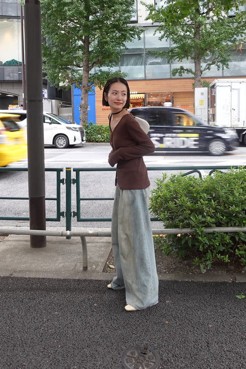 ニットフィットカーデ